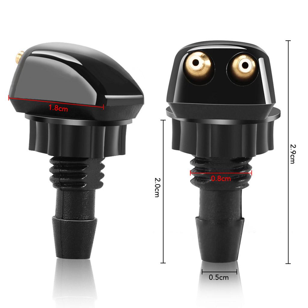 Car Wiper - Universal Windshield Washer Jets Nozzle Double