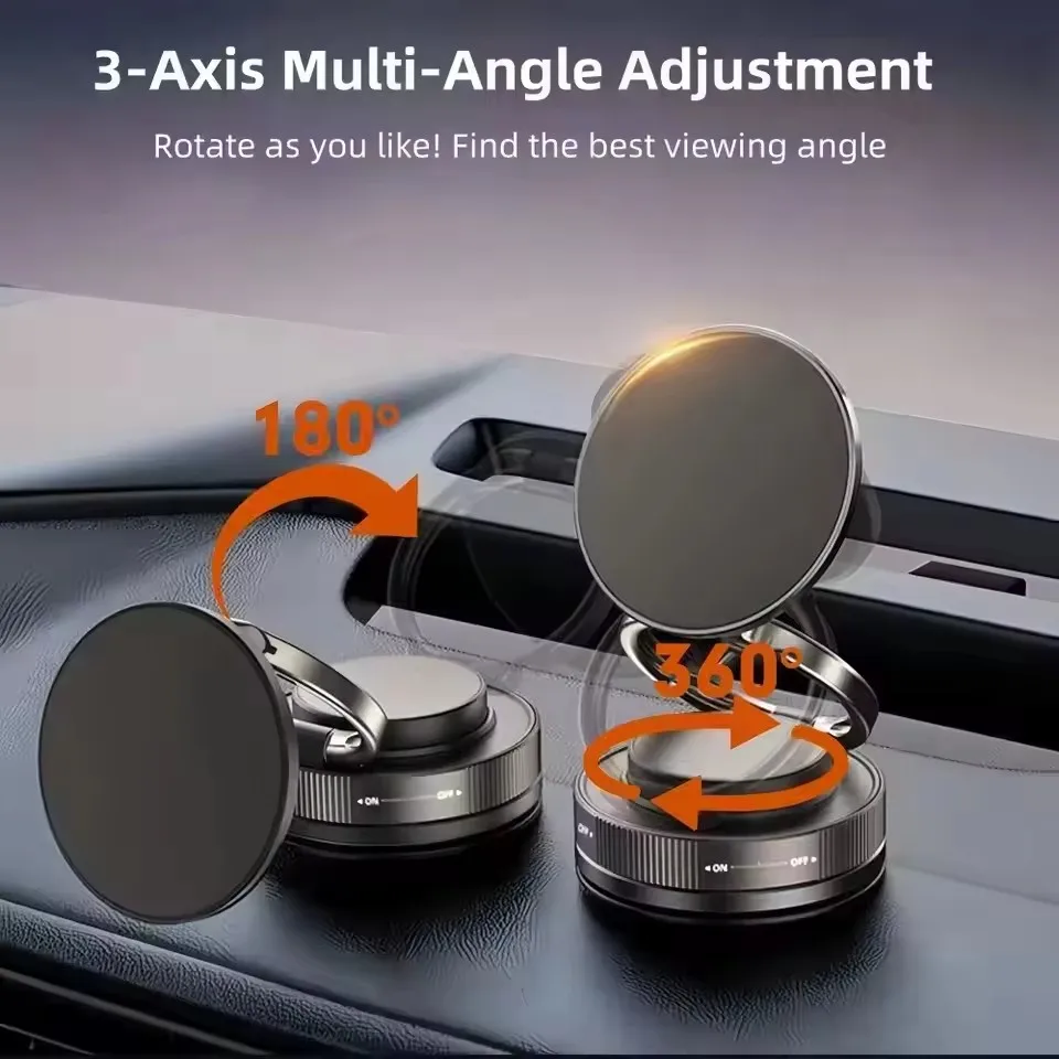 Upgraded 360°Vacuum Magnetic P - Car Mirror ulasan dan harga