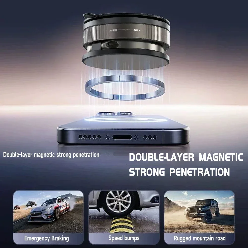 Upgraded 360°Vacuum Magnetic P - Car Mirror ulasan dan harga