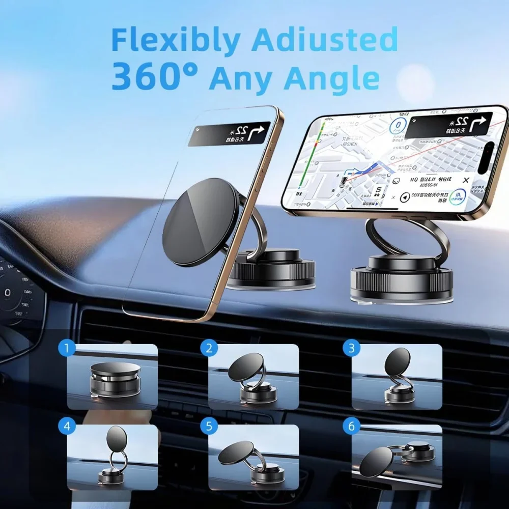 Upgraded 360°Vacuum Magnetic P - Car Mirror ulasan dan harga