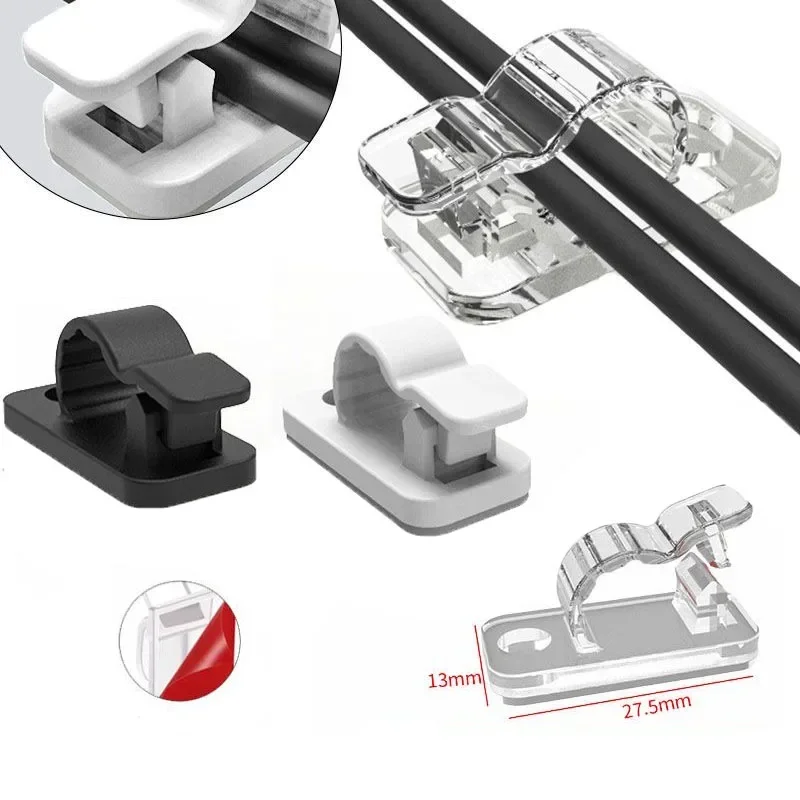 10/50Pcs Self Adhesive Cable C - Car Cable Organizer ulasan dan harga