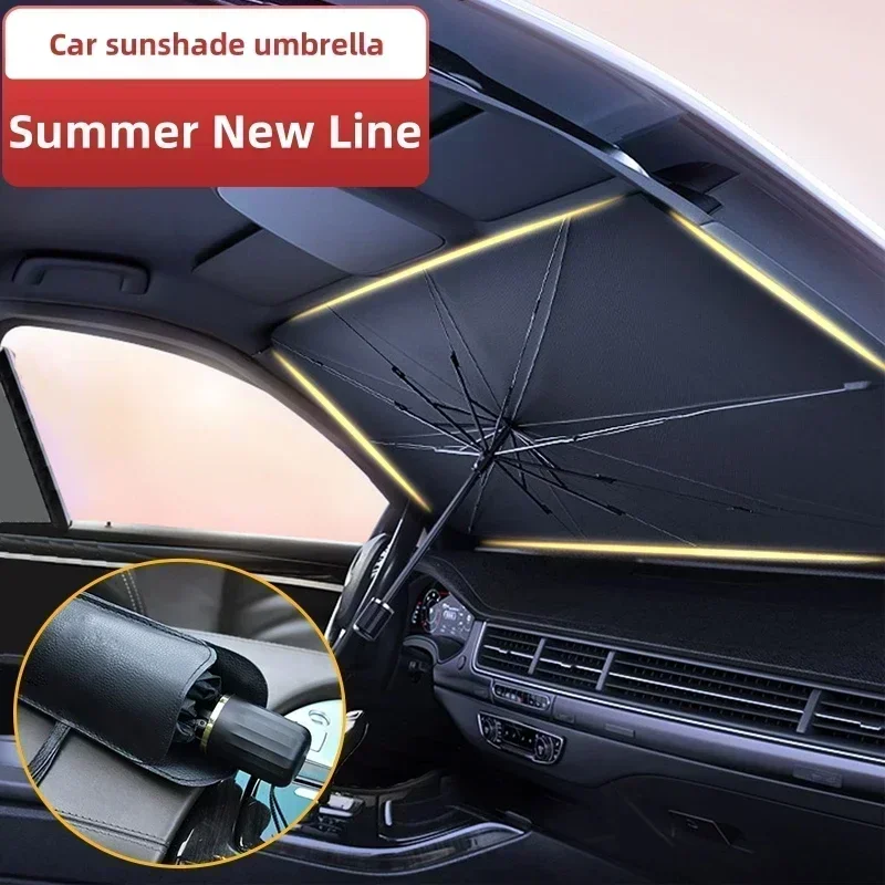 Portable Car Sunshade Inside F - Windshield Sun Shade ulasan dan harga