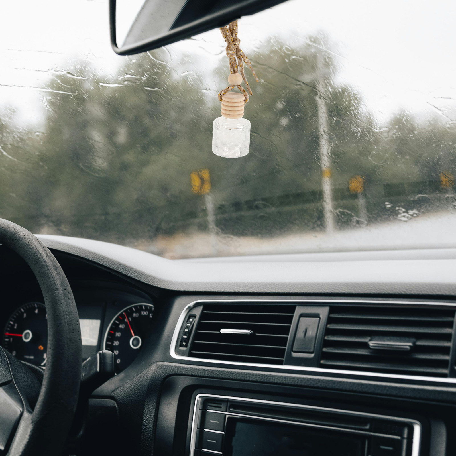 2 pcs Glass Essential Oil Bott - Car Air Freshener ulasan dan harga