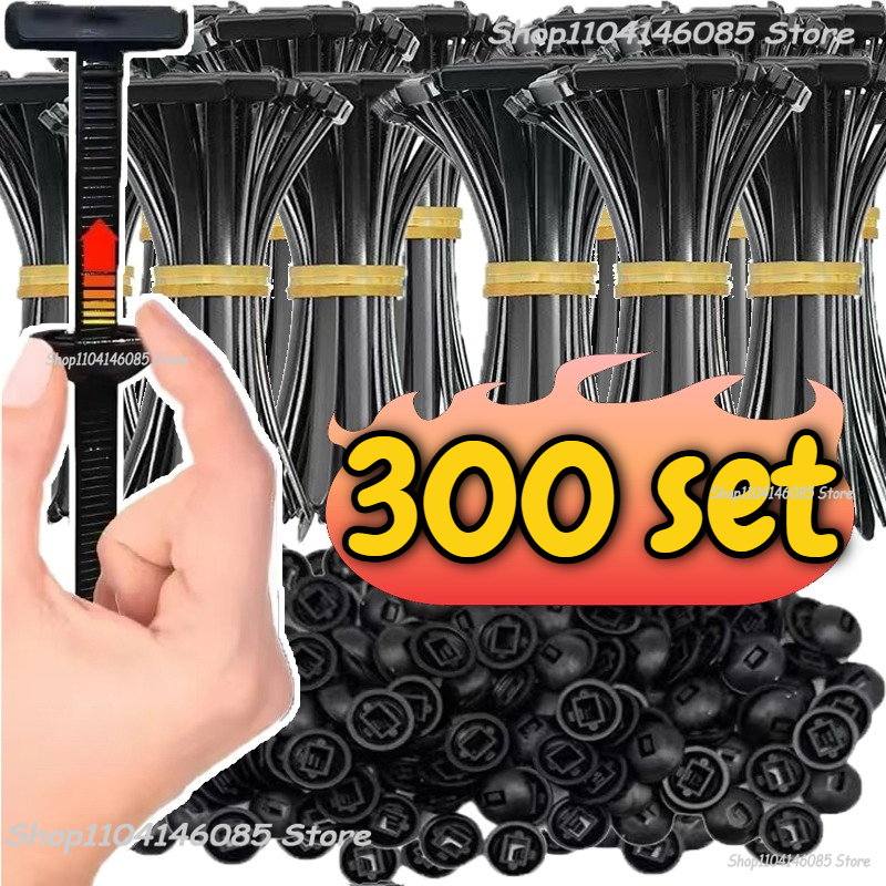Car Nylon Black Cable Ties Pus - Car Cable Organizer ulasan dan harga